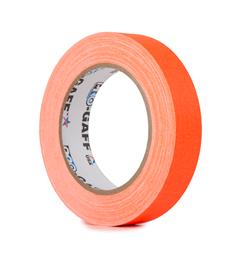 PRO FLUORESCENT, FL Orange, 24mm x 22.8m Gaffa Tape for oppmerking