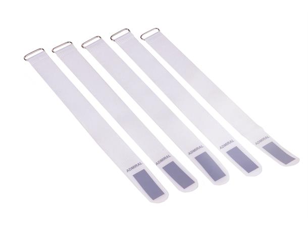 Cable wrap 26cm white 5 p. Cable wrap 26cm white 5 pieces