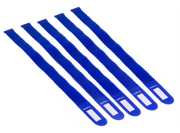 Cable wrap 55cm blue 5 p. Cable wrap 55cm blue 5 pieces