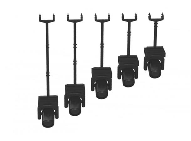 Freedom Drop arm Freedom Drop arm bottom side black
