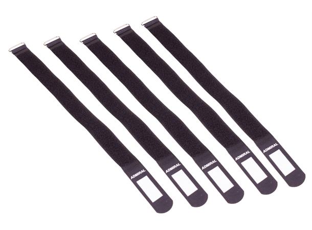 Cable wrap 38cm black 5 p. Cable wrap 38cm black 5 pieces