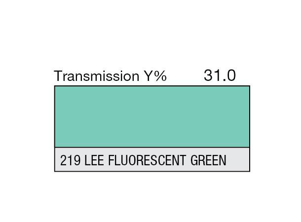 Fluorescent Green Rolls 219 Fluorescent Green