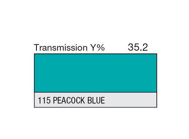 Peacock Blue Rolls 115 Peacock Blue 