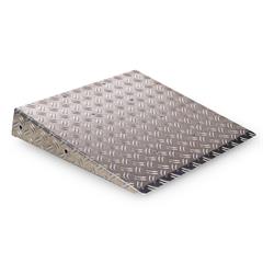 Ramp slope aluminum 50 cm wide, rampe overgang til bakken