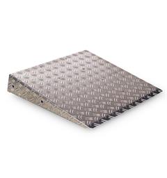 Ramp slope aluminum 50 cm wide, rampe overgang til bakken