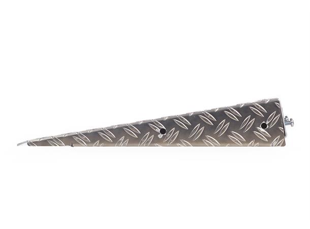 Ramp slope aluminum 50 cm wide, rampe overgang til bakken 