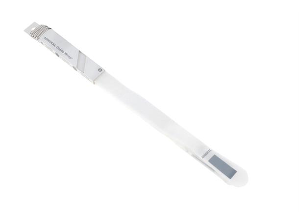 Cable wrap 38cm white 5 p. Cable wrap 38cm white 5 pieces