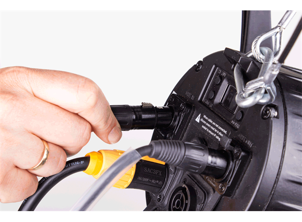 DMX cable 3M-5F XLR 50cm black DMX adapter cable 3M-5F XLR 50cm black 