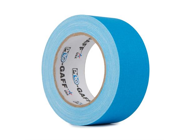 PRO FLUORESCENT, FLB Blå, 48mm x 22.8m Gaffa Tape for oppmerking 