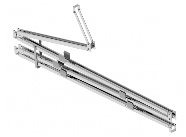 Cable guide compact 2 m Cable guide compact height 9 m