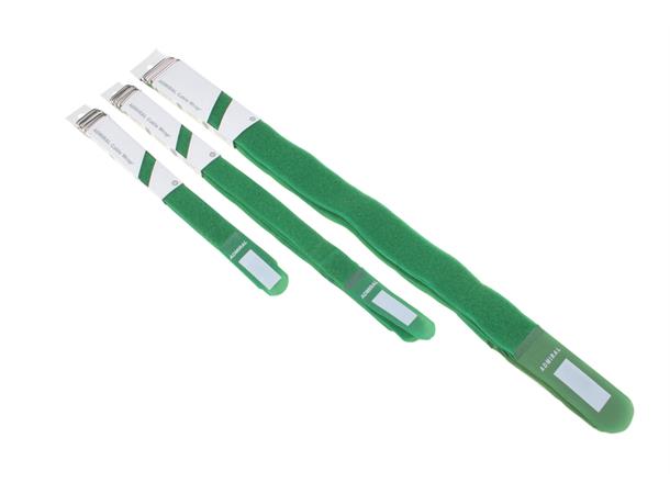 Cable wrap 26cm green 5 p. Cable wrap 26cm green 5 pieces