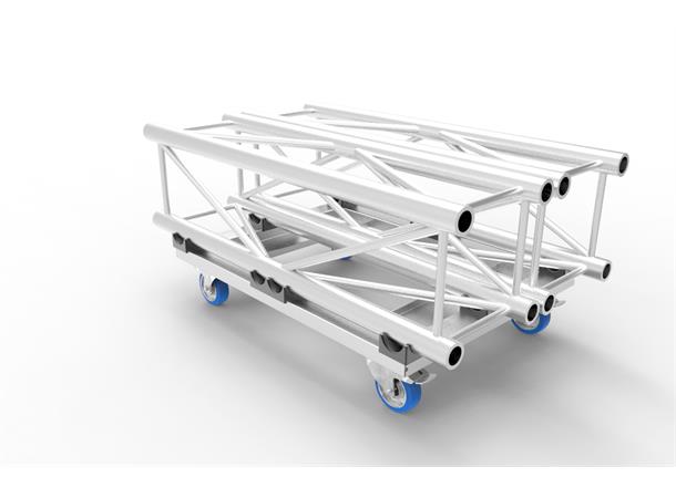 Truss Dolly Strong Boy combi with 4x 100mm castor with brake 