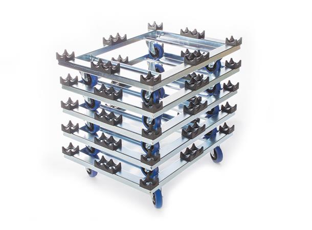 Truss Dolly Strong Boy combi with 4x 100mm castor with brake 