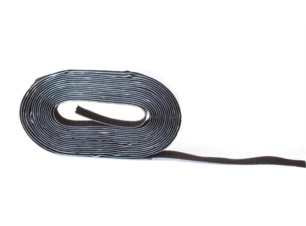 Velcro tape Velcro tape, hook 6 m x 20 mm black 