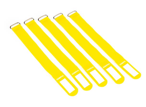 Cable wrap 26cm yellow 5 p. Cable wrap 26cm yellow 5 pieces