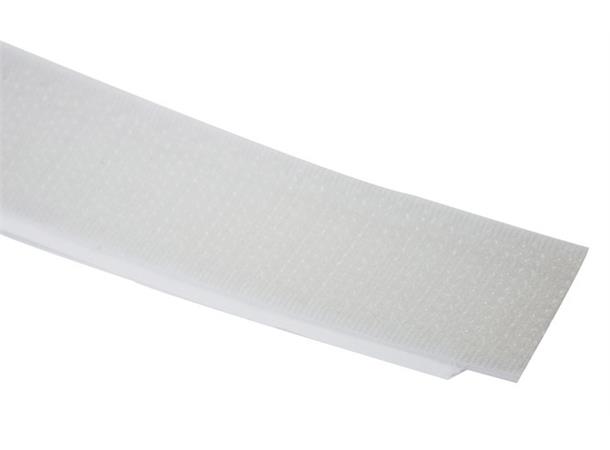 Velcro tape Velcro tape, hook 25 m x 20 mm grey