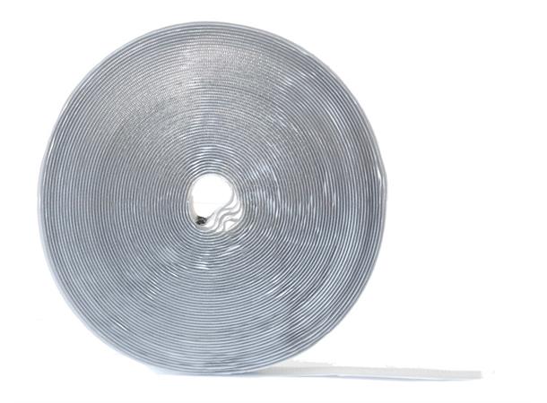 Velcro tape Velcro tape, hook 25 m x 20 mm grey