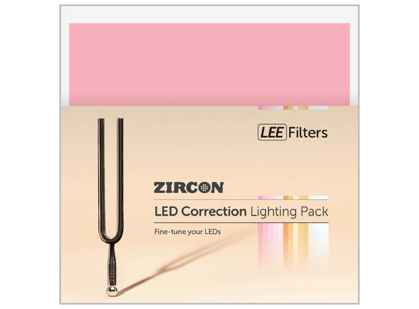 Zircon LED Correction Lighting Pack LED Correction Filter Packs 