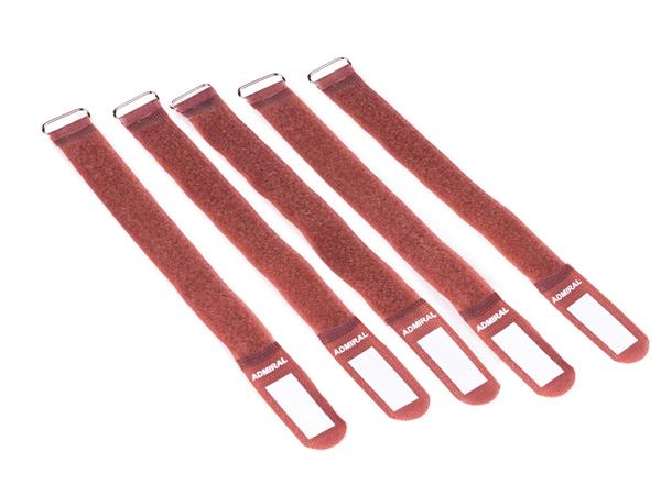 Cable wrap 26cm brown 5 p. Cable wrap 26cm brown 5 pieces