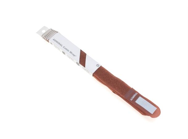 Cable wrap 26cm brown 5 p. Cable wrap 26cm brown 5 pieces