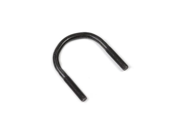 Grid U-wire bracket 51x 75mm M8 black 