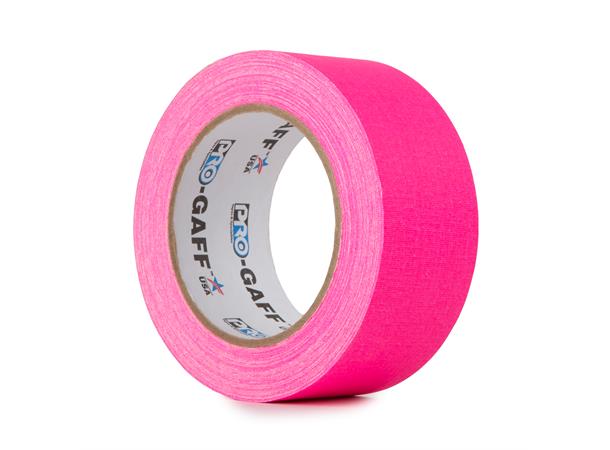 PRO FLUORESCENT, FLR Rosa, 48mm x 22.8m Gaffa Tape for oppmerking 