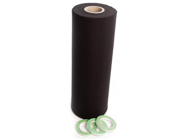 Velcro stage-polyester 25 m 80 cm black
