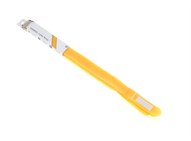 Cable wrap 38cm yellow 5 p. Cable wrap 38cm yellow 5 pieces
