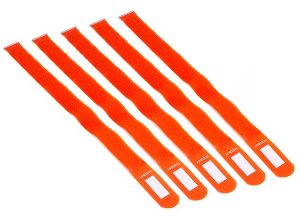 Cable wrap 55cm orange 5 p. Cable wrap 55cm orange 5 pieces
