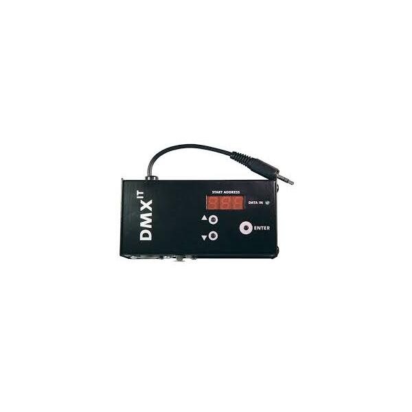 DMX it DMX it for control, mini-jack
