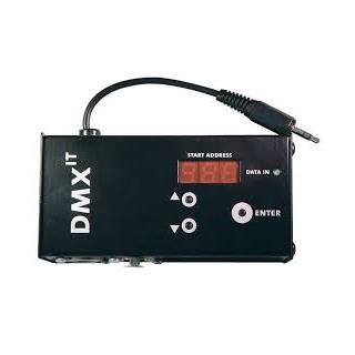 DMX it DMX it for control, mini-jack