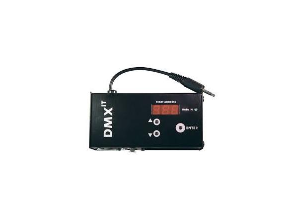 DMX it DMX it for control, mini-jack