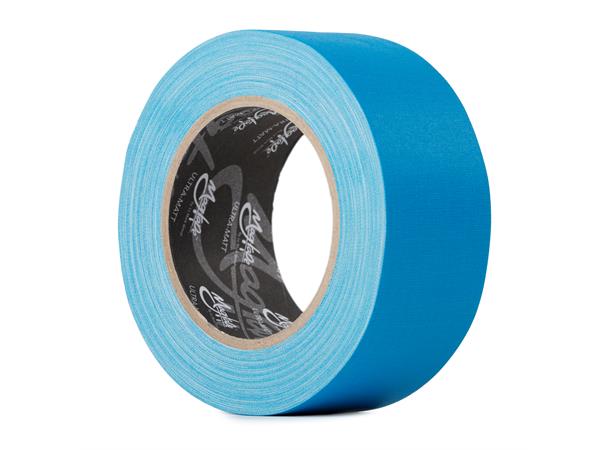 MAGTAPE ULTRA FLUORESCENT, Blå, 25mm Miljøvennlig Matt Gaffa Tape, 25mmx25m 