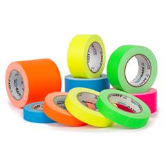 PRO FLUORESCENT Matt Gaffa Tape for oppmerking