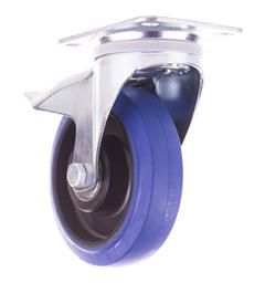 Swivel castor 160 mm w/brake