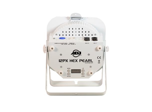 12PX HEX Pearl White LED Par fixture 