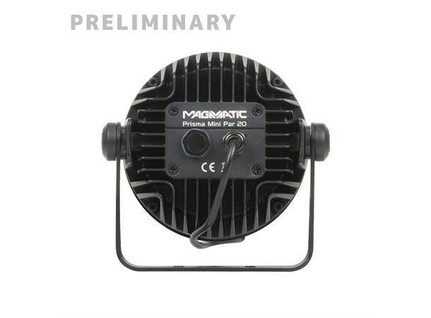 Prisma Mini Par 20 365nm peak true UV output 