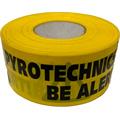 Pyro Warning Barrier 75mm x 250m Generic Printed Barrier Tape