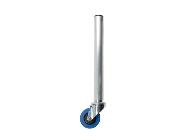 SINGLE LEG WITH CASTOR H=60CM Riser wheels