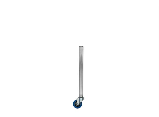 SINGLE LEG WITH CASTOR H=60CM Riser wheels