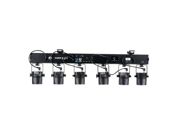 Saber Bar 6 Pinspot lighting system