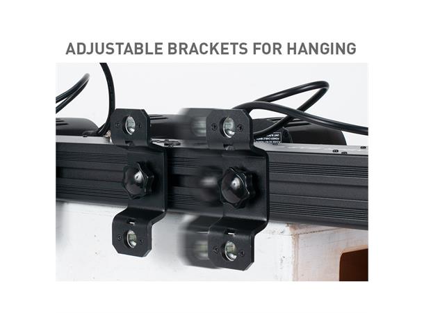 Saber Bar 6 Pinspot lighting system 