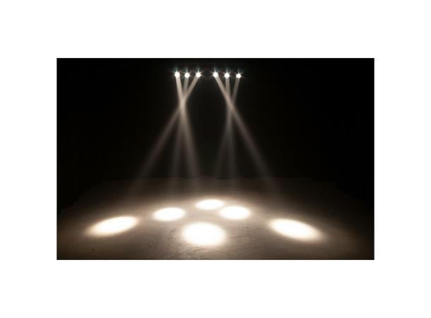 Saber Bar 6 Pinspot lighting system