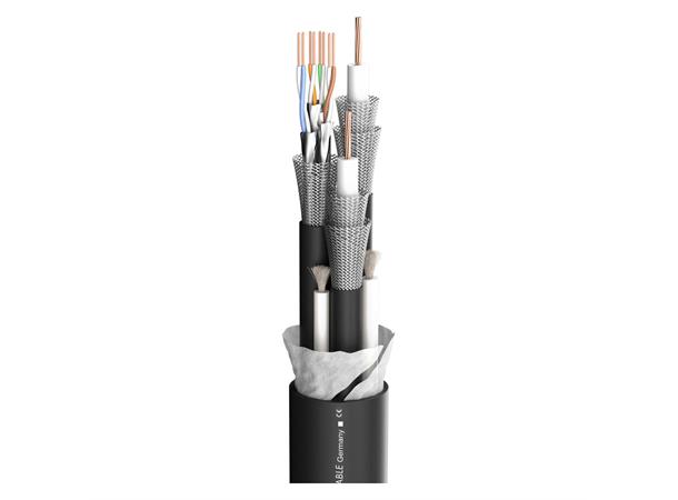 TRANSIT MC 2001 HD; 2 x 1,06/4,80 S-PVC flame-retardant Ø 20,40 mm; Black