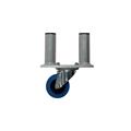 DOUBLE LEG WITH CASTOR H=30CM Riser wheels