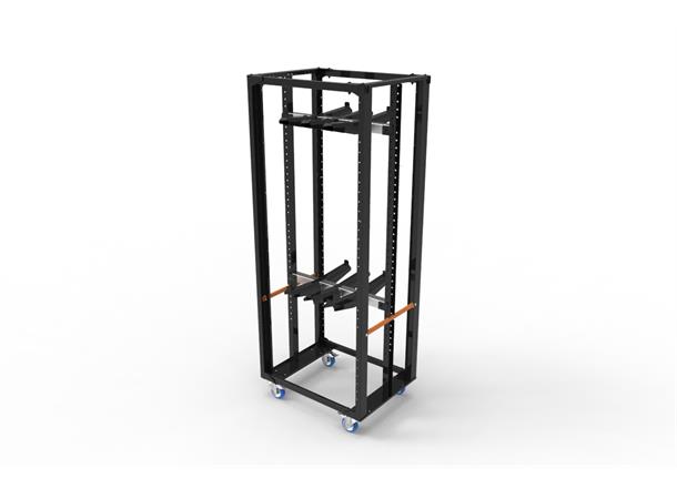 Cable cart height 203x length 80 with 2x 3 forks 