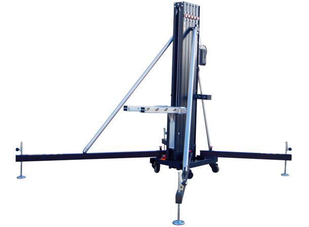 Fantek 6,7m, 450kg, Black FRONTAL LOAD LIFTING TOWERS 