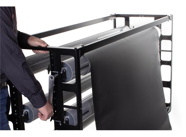 Ballet floor cart length 210 4x castor with brake 