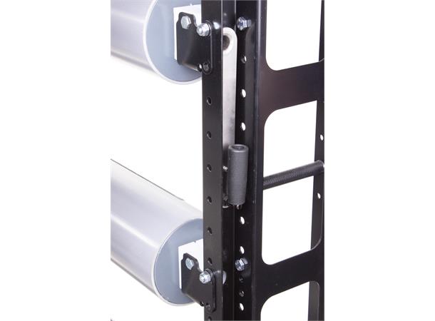 Ballet floor cart length 210 4x castor with brake 
