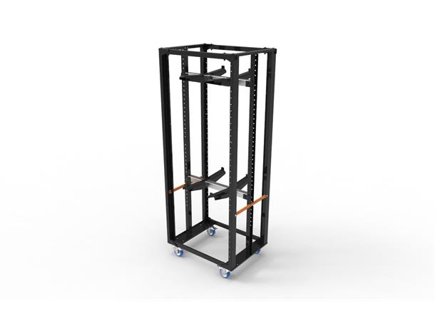 Cable cart height 203x length 80 with 2x 2 forks
